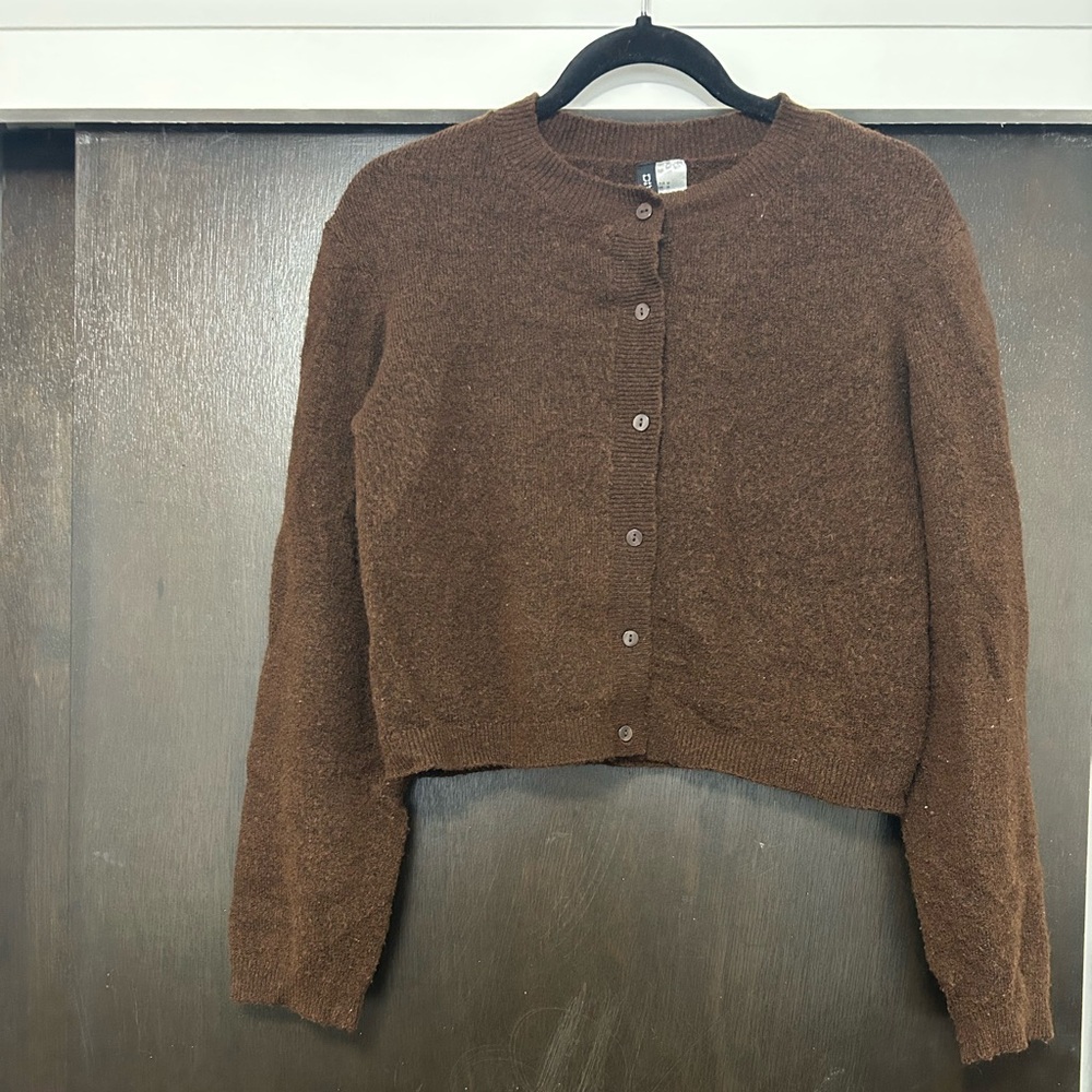 H&M Chocolate Brown Women's Cardigan